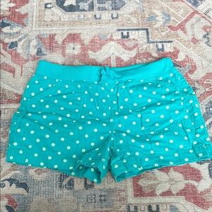 Faded Glory Teal Polka Dot Kids Shorts